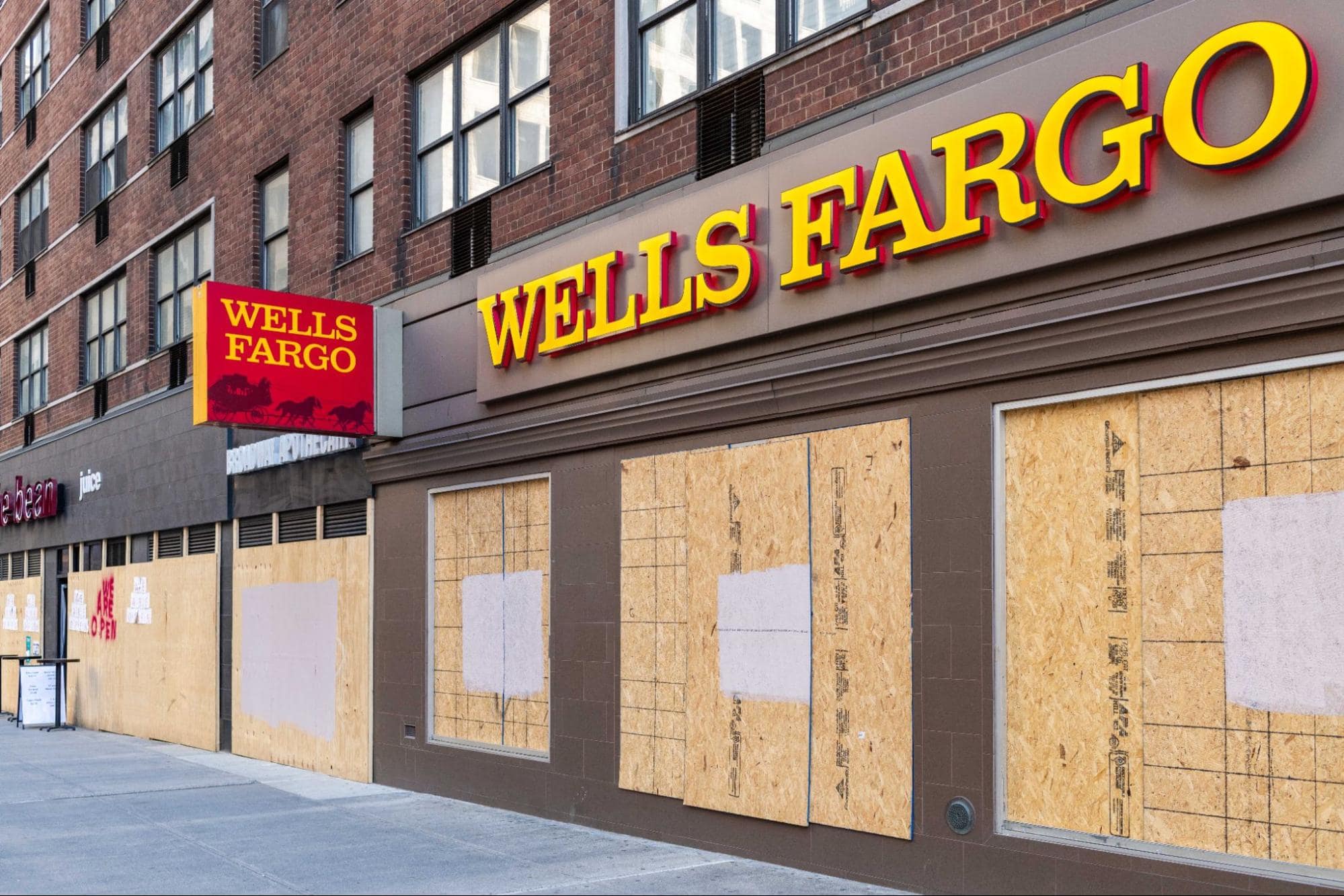 Wells Fargo shop