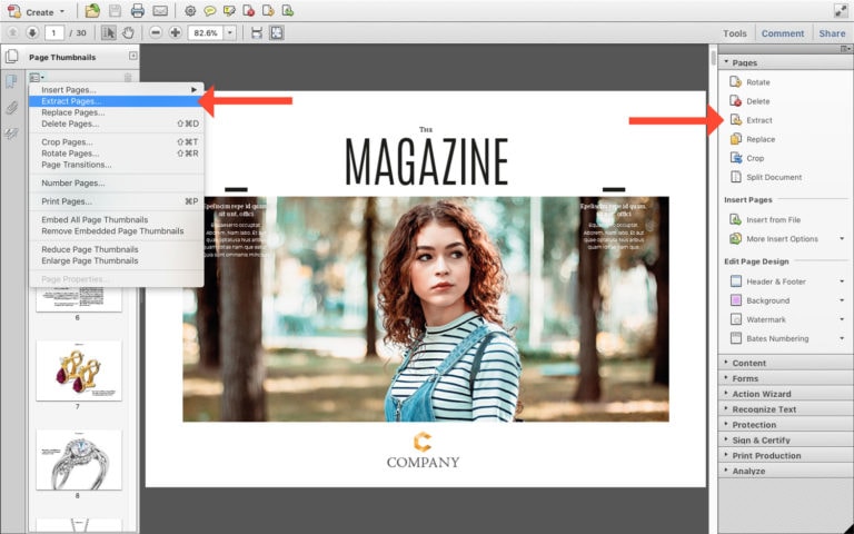 How to save a multipage PDF into separate pdf files | Filecamp