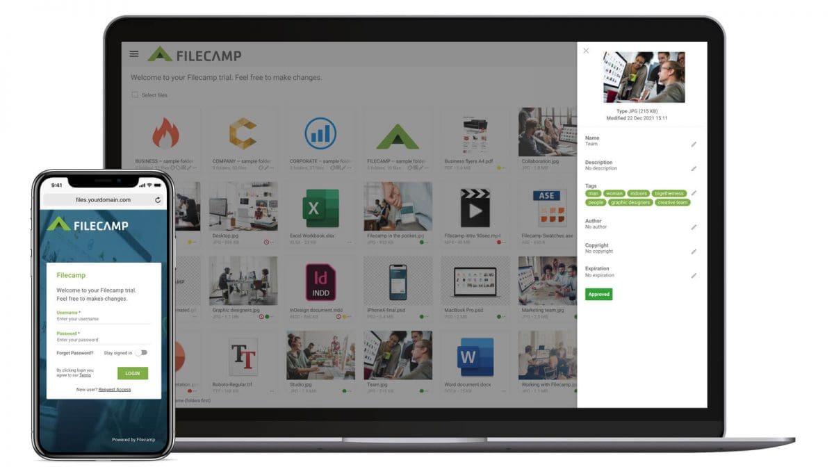 Filecamp Digital Asset Management