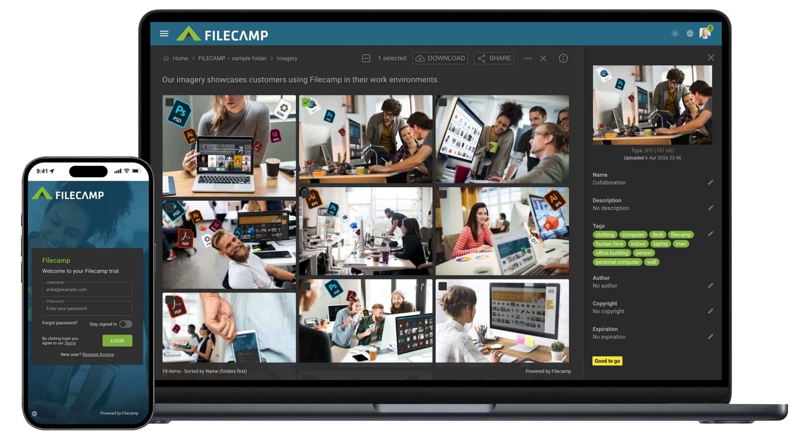 Filecamp - Digital Asset Management Software for Photographers